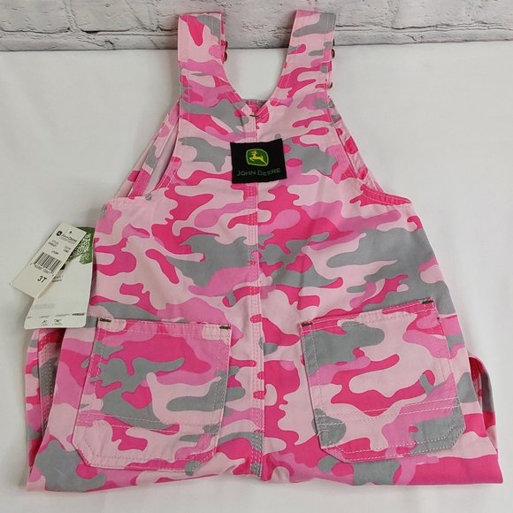 'JOHN~DEERE' CAMOUFLAGE OVERALL PANTS - Picture 2 of 16